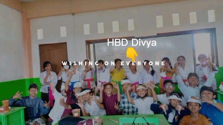 HBD my friend (Divya)