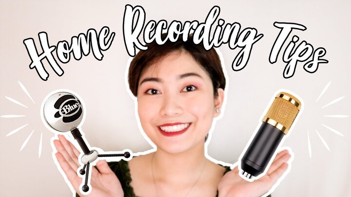 13 Simple Home Recording Tips for Beginners | Rufina Guerrero