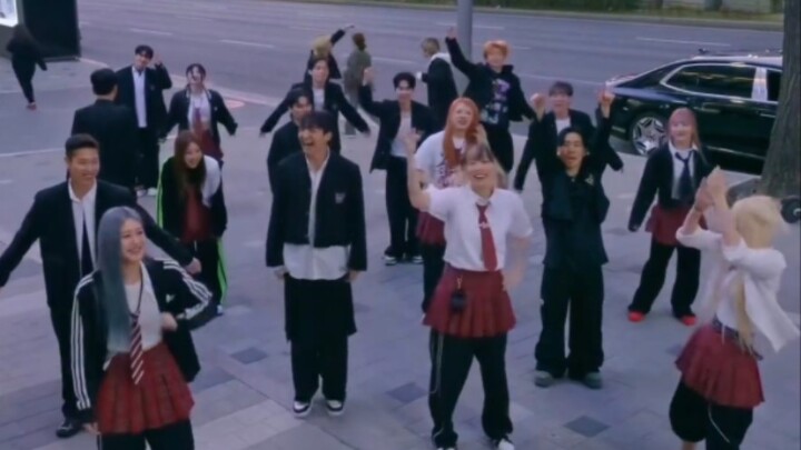 Same school, same frame│VATA×Bada leads WDBZ new challenge│♬: NCT U - Misfit