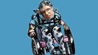 Hawking yang ingin beralih dari "angka negatif" kembali ke "nol"