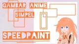 SPEEDPAINT || Anime simpel || ibispainx