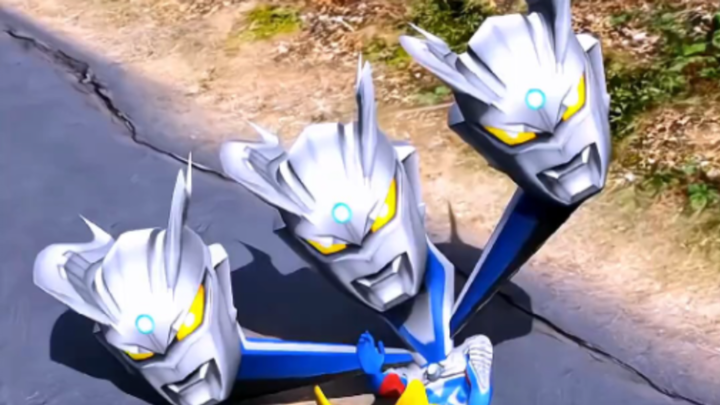 Zero was hit by a mutating magic and grew three heads
