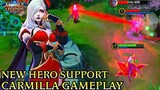 New Hero Carmilla Shadow of twilight Gameplay - Mobile Legends Bang Bang