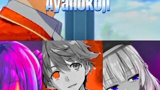 ayanokouji vs ichika, Yagami,sakayanagi