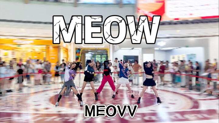 【MEOVV】Do you ladies have cats? Hangzhou MEOW random dance road show｜Why do all the members look lik