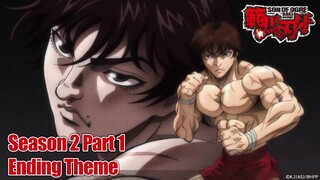 BAKI HANMA | WILDER - UPSTART | Season 2 PART 1 Official Ending Theme