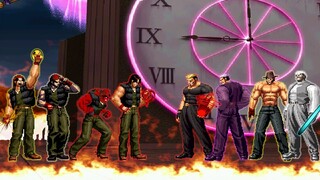 KOF MUGEN: TEAM RALF JONES VS TEAM RYUJI YAMAZAKI!!!