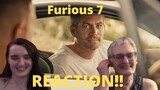 "Furious 7" REACTION!! This movie made us soooo choked up...