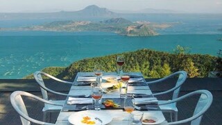 TAGAYTAY-  RESTAURANTS WITH A VIEWING TO TAAL VOLCANO & LAKE { Twin Lake }