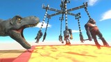 Primate Carousel Trap - Animal Revolt Battle Simulator