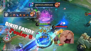 Fanny Menangis, Dibuat Fedeer Pake Hero Ini‼️