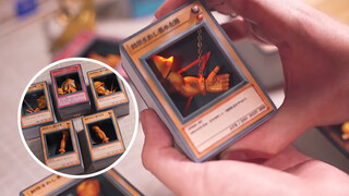 การ์ด YU-GI-OH Exodia 3 มิติแบบ DIY