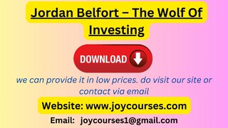 Jordan Belfort – The Wolf Of Investing