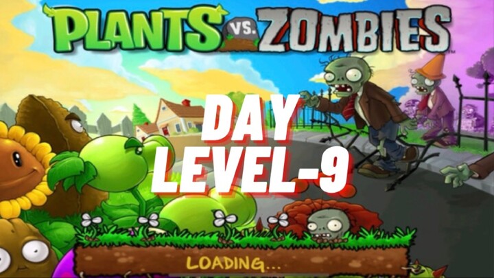 PLANTS VS ZOMBIES || Melawan zombie di siang hari. Masih EASY!!