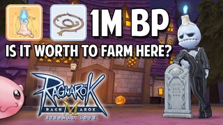 1M+ BLUEPRINT FROM TOMB ZOMBIE IT IS WORTH TO FARM HERE?  - RAGNAROK MOBILE SEA