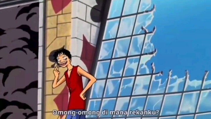 Moment Lucu Luffy Saat Menyelamatkan Kru nya 🗿😂