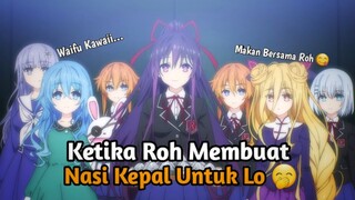 Moment Ketika Para Roh Memasak Nasi Kepal Untuk Shidou Dan Rekannya 😙 || JJ ANIME 🎟