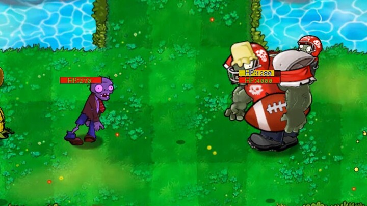 [Hybrid Version] Which plant can help ordinary zombies defeat the charging giant Olive?