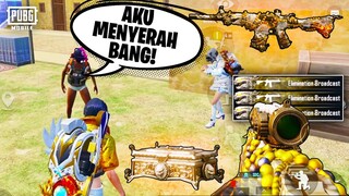 GA NYANGKA! PAKAI SKIN SULTAN MUSUH SAMPAI MENYERAH MINTA DAMAI! - PUBG MOBILE