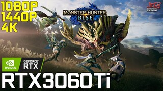 Monster Hunter Rise | RTX 3060 Ti | 1080p, 1440p, 4K benchmarks!