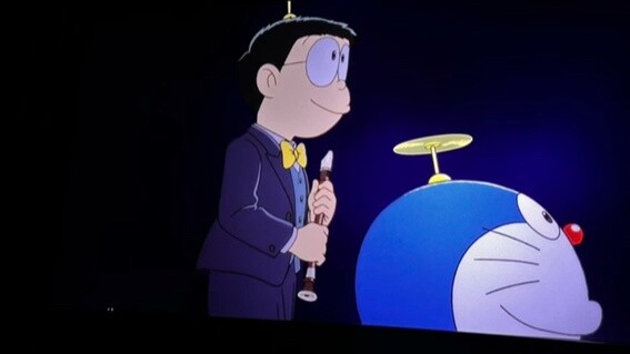 Aku iri pada Nobita sejak kecil karena dia punya Doraemon. Dia pernah bertanya padaku, apakah kamu s