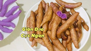 Cách làm Bánh Khoai Mỡ Ngoài Giòn,Trong Dẻo Cực Ngon- ALO TRÀ VINH