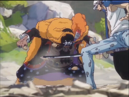 "The fight between Law and Blackbeard made my blood boil"