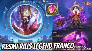 UDAH RESMI 100% ! SKIN LEGEND FRANCO BISA DAPAT GRATIS DARI SINI