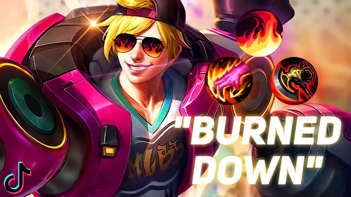 Burning Down My Enemies To Ash With This New  Meta X.Borg Jungler In Ranked Game | Mobile Legends