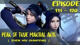 Peak of True Martial Arts Episode 111-120 [ Zhen Wu Dianfeng ]