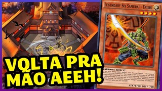 SIX SAMURAI INSANO DE NOVO! VOLTOU BATENDO DE FRENTE COM TODO MUNDO |Yu-Gi-Oh! Duel Links|