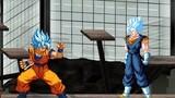 Super Saiyan Blue Goku VS Super Saiyan Blue Vegito
