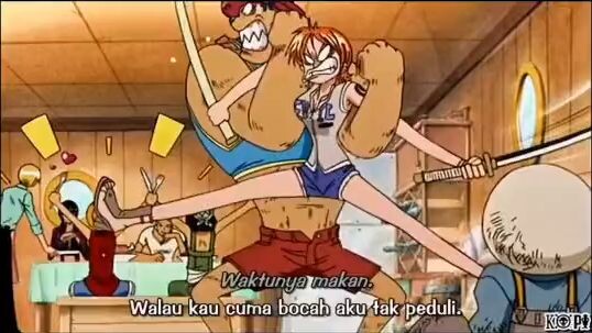 Momen lucu Kru mugiwara one piece 😂