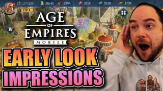 Day 1 Gameplay Review [Regional Beta Test] Age of Empires Mobile