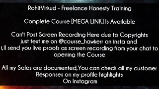 RohitVirkud Course Freelance Honesty Training Download