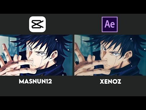 My Capcut vs After Effects - Jujutsu Kaisen - Industry Baby "Xenoz Remake"