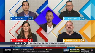 "49ers are team that can't be beaten in NFL" - Around the Horn reacts to 49ers beat Rams 24-9