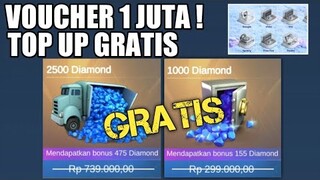 GILA ! EVENT 11.11 DAPET VOUCHER 1JUTA UNTUK TOP UP RIBUAN DIAMOND GRATIS !!