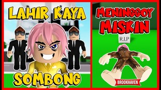 NASIB ORANG KAYA SOMBONG Feat @MOOMOO Brookhaven Role Play Roblox Indonesia