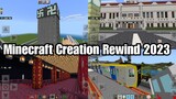 Minecraft Creation Rewind 2023