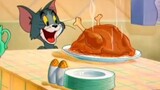 Koleksi makanan dari "Tom and Jerry": kaki ayam, keju, sandwich, dan makanan lezat lainnya (4)