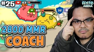 2800 MMR NA COACH MAY SILBE BA? |  Axie Infinity (Tagalog) s2 ep25