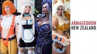 THIS IS ARMAGEDDON EXPO AUCKLAND NEW ZEALAND COMIC CON 2019 BEST COSPLAY MUSIC VIDEO BEST COSTUMES