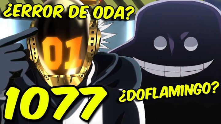 ¡ESTO puede ser INCREÍBLE o una CAGADA! ¿¡Se ha REVELADO el TRAIDOR!? 😨😨 | ONE PIECE 1077 ✅