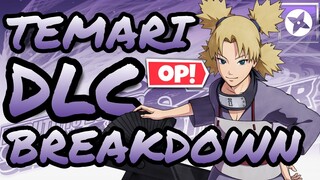 Temari DLC Breakdown & Review!!! Naruto: Shinobi Striker