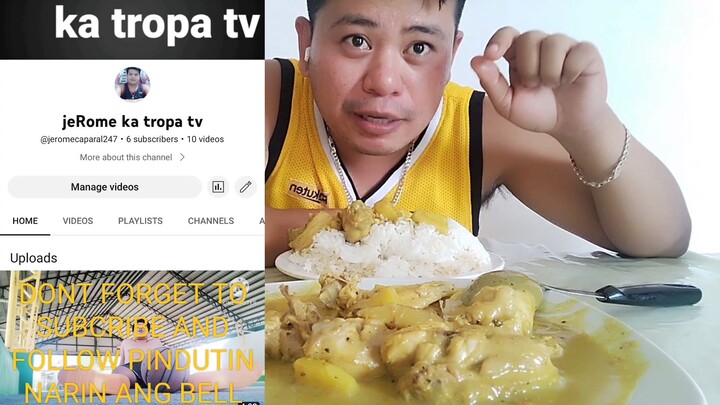 CHICKEN CURRY MUKBANG