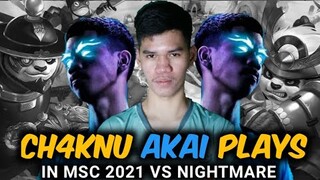 CH4KNU AKAI HIGH IQ PLAYS HIGHLIGHTS in MSC 2021