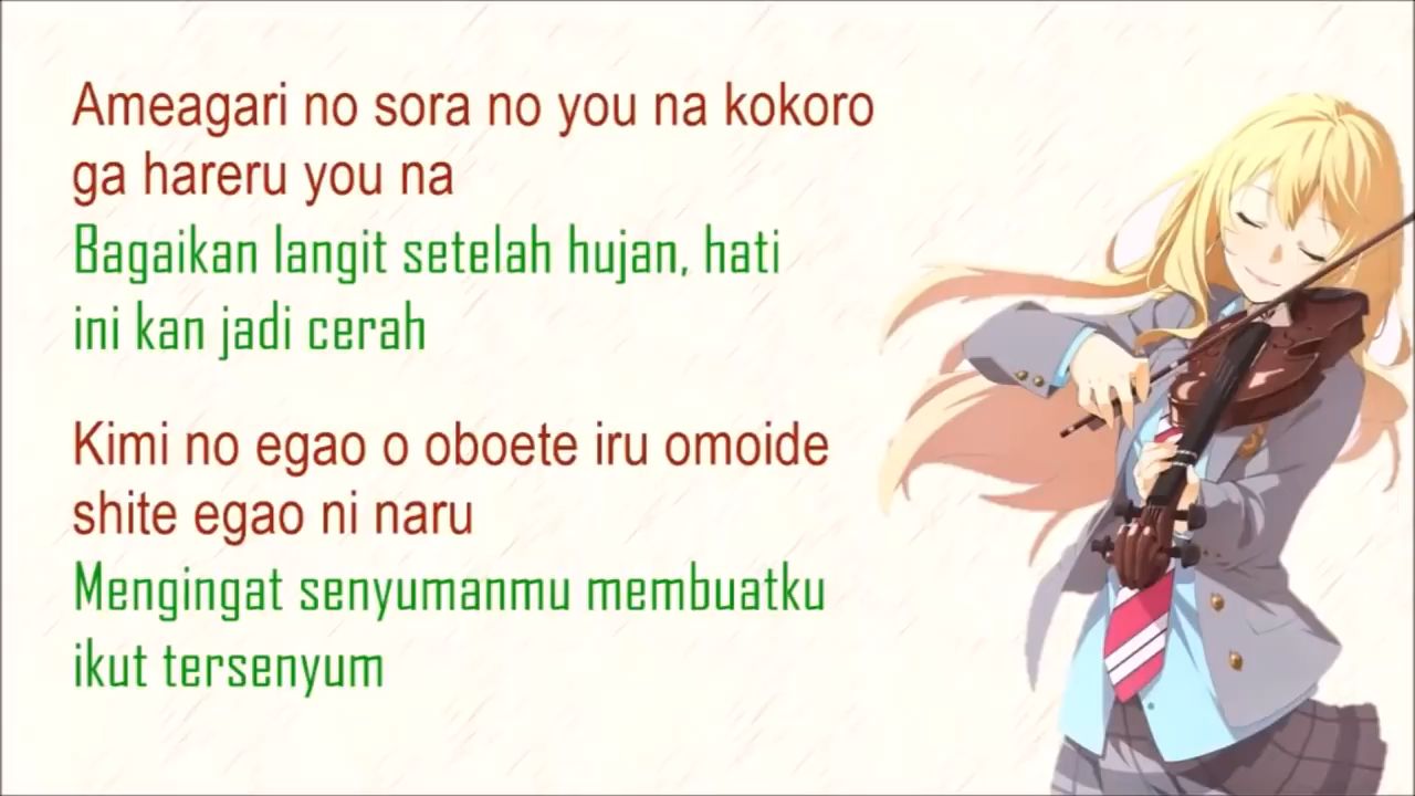 Hikaru Nara /kimi dayo Kimi nandayo song - BiliBili