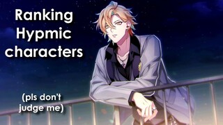 Ranking Hypmic boys