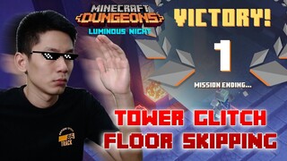 Minecraft Dungeons Luminous Night The Tower 1 Glitch, Floor Skipping, Complete Tower Under 10 Minute